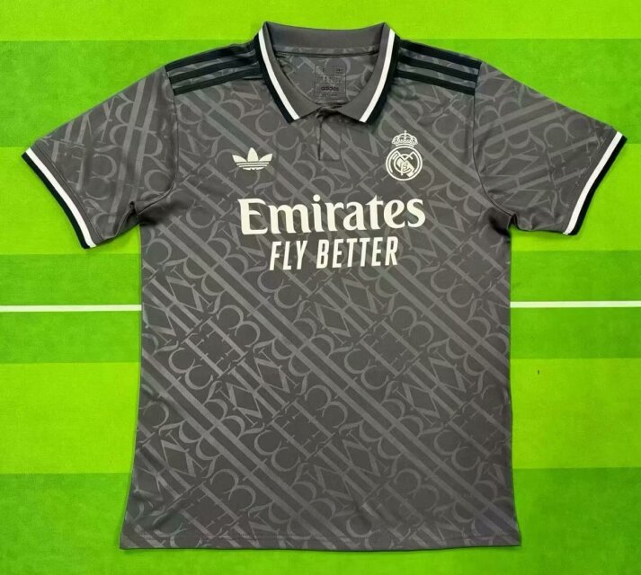 AAA Quality Real Madrid 24/25 Third Dark Grey Leaked Jerseys